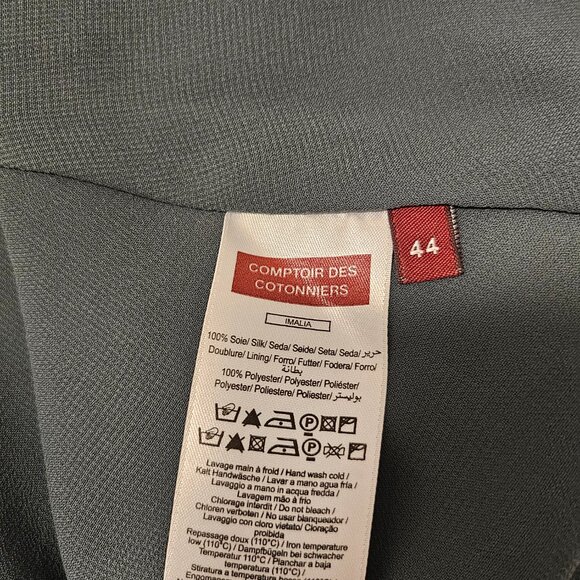 Comptoir Des Cotonniers 100% Silk Wrap Dress (sz12) - Picture 3 of 3